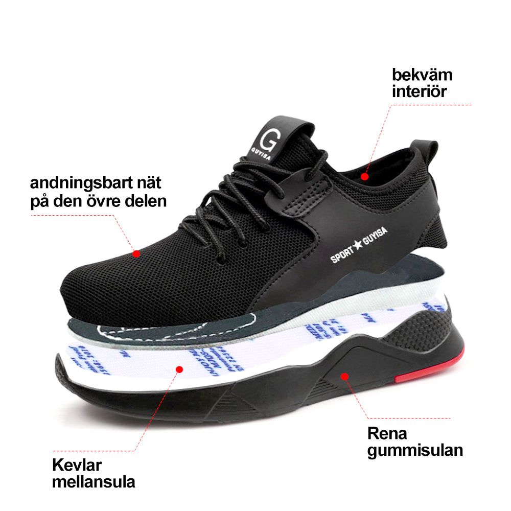 Belorbin.com Herr Skyddsskor - Andningsbar Mesh Och Halkfria